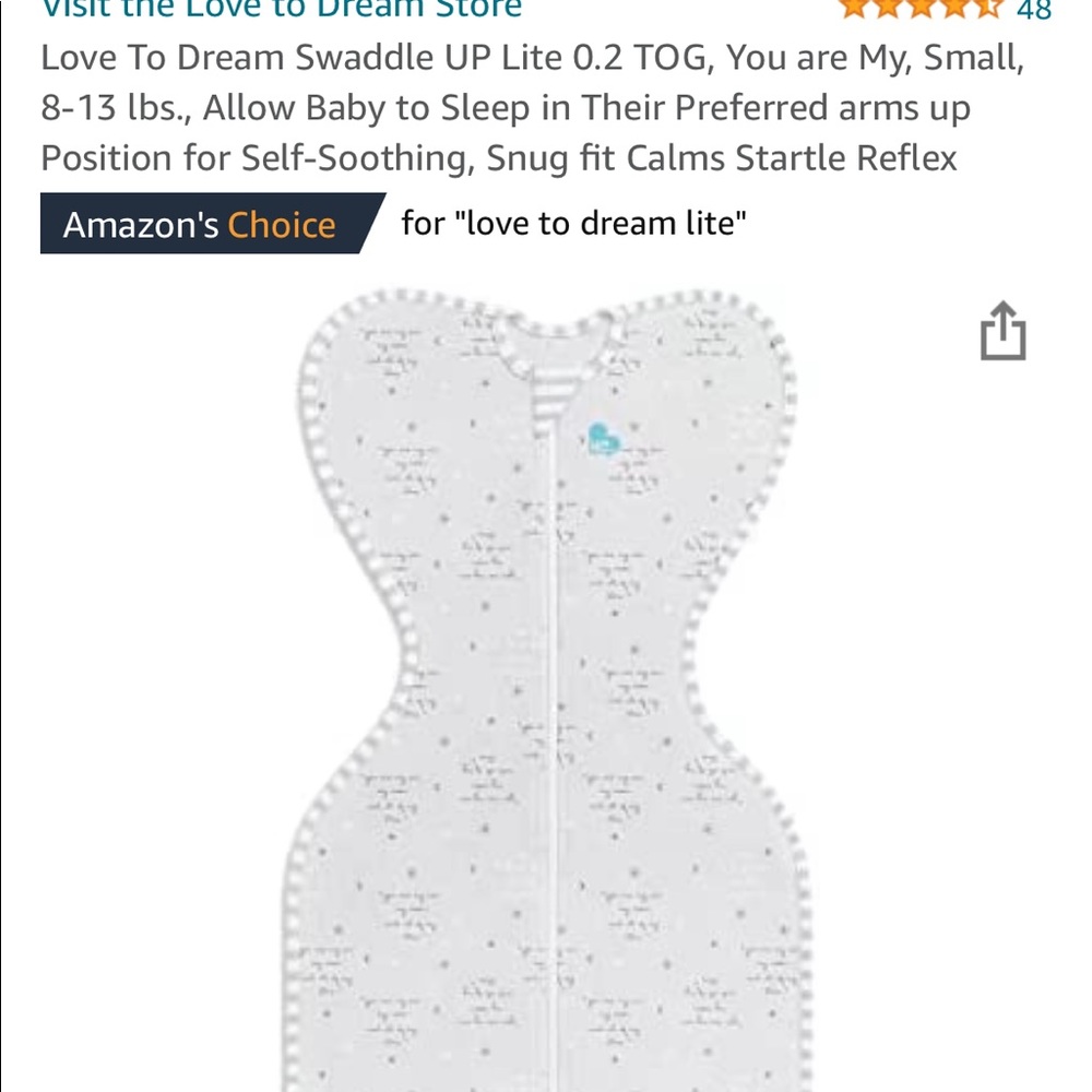 Love to Dream Swaddle UP Lite